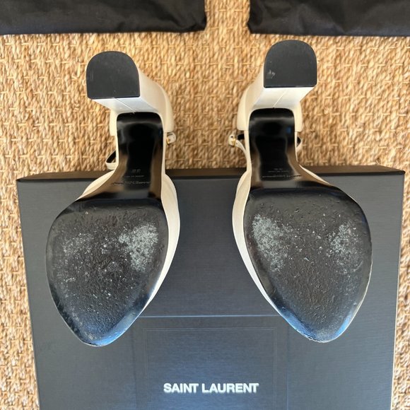 YSL Jodie Platform (Pearl) Size 36 (US 6) - Picture 9 of 9